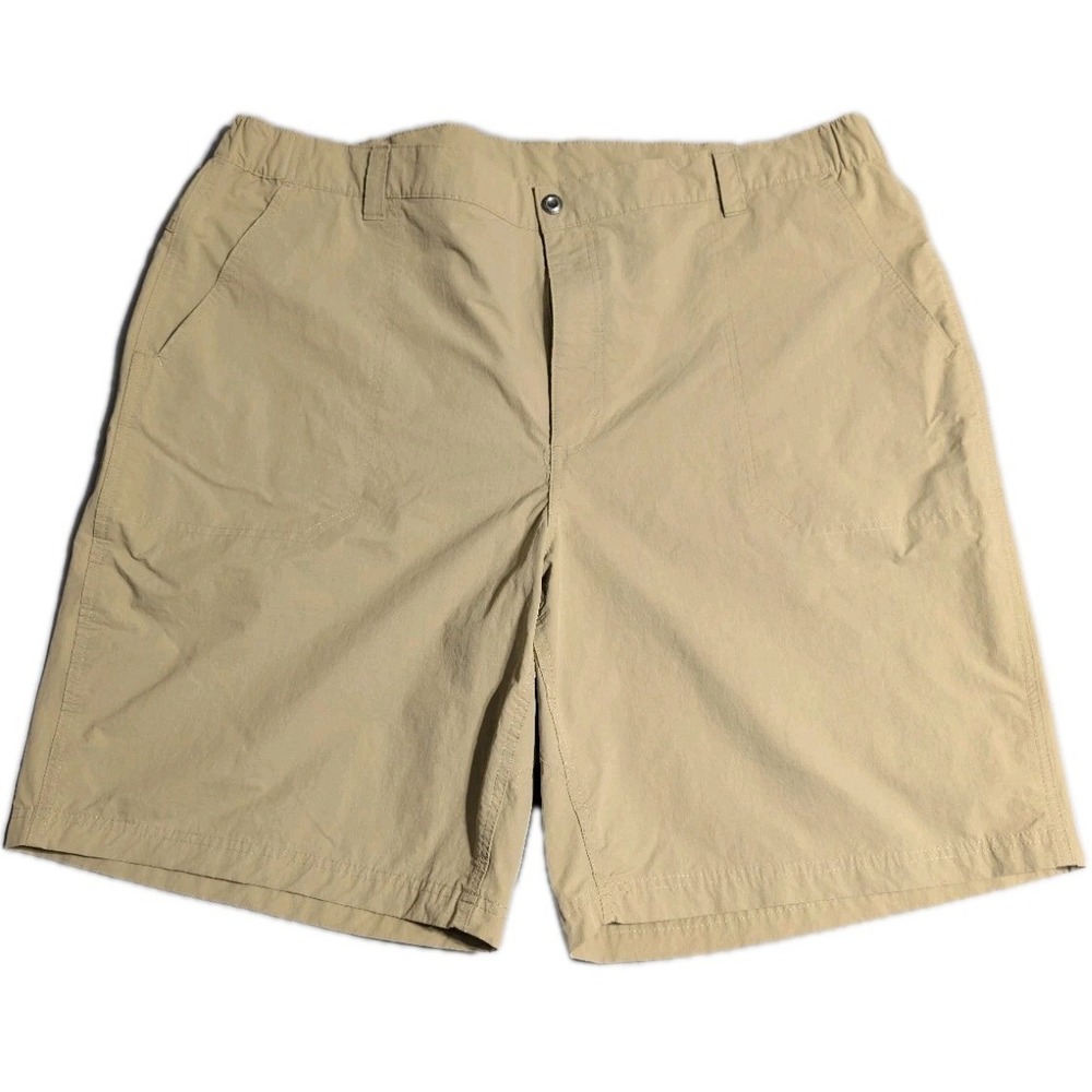 Orton Brothers Shorts Mens 2XL‎ Beige Nylon Spandex Outdoor Hiking Stretch